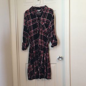 Button up dress